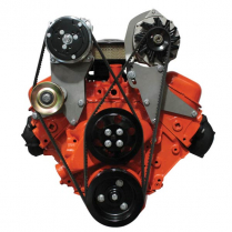 Chevy BB LWP Top Mount Alternator Bracket - LH Side