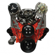 Chevy SB LWP TPI Top Mount Alternator Bracket - LH Side