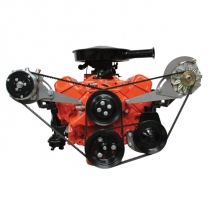 Chevy SB SWP Alt Bracket Drivers Side with OEM Manifold