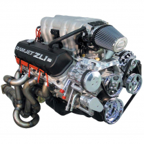 Chevy Big Block Front Runner A/C & Alt w/o P/S - Black