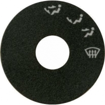 Air Flow Selector Rotary Switch Decal