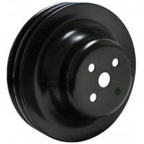 Chevy SB SWP 2 Groove Steel Water Pump Pulley