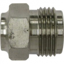 #10 Male Weld-On O-Ring Nut - Stainless Steel