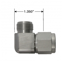 #8 90 Degree Tite Fit Rear Exit Fitting