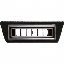 Rectangle Under Dash Vent 4-3/8" x 1-1/2" - Chrome Trim