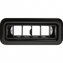 Rectangle ProLine Streamline Vent 4" x 1-3/4" - Black
