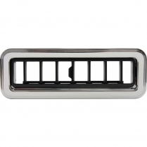 Rectangle ProLine Streamline Vent 4.875" - Black/Polished