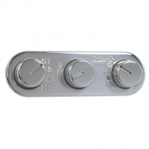 Gen II ProLine 3 Knob Heater Control - Polished