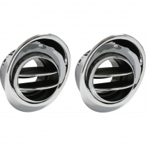 1966-67 Chevelle A/C Vents - Chrome