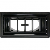 Rectangle A/C Vent 3-7/8"x 2" - All Black
