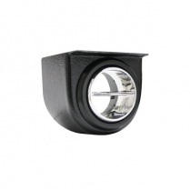 Round Under Dash A/C Vent for 2.5" Hose - Black