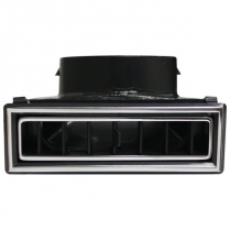 Rectangle 90 Degree A/C Vent 4.75" x 1.57" - Black