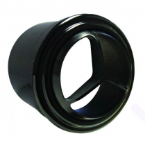 Round ProLine Saturn Tridant A/C Vent - Black Anodized