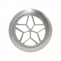 GT3 Style A/C Louver - Clear Anodized