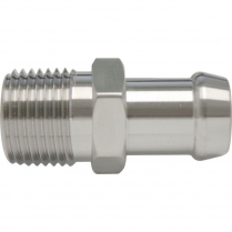 Heater Hose Fitting 5/8" x 1/2" NPT x 1-3/16" - Stainless
