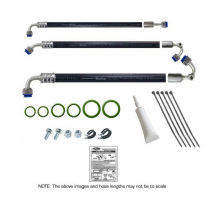 <N/A> 1959-60 Chevy Pass Car SureFit Modified Hose Kit