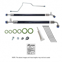 <N/A> 1962-67 Nova & Chevy II SureFit Modified Hose Kit