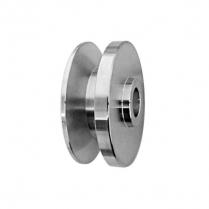 GM Single Wide Alternator Pulley - Chrome