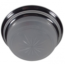 Interior Dome Light with a  Chrome Base - 3-5/8"