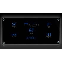 5 Gauge Designer Series VFD Gauge Kit - 7" x 3"