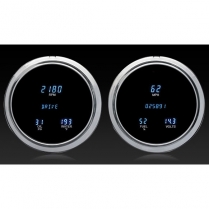1947-53 Chevy Pickup Truck VFD Digital Gauge Kit - Blue/Teal