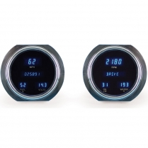 1951-52 Ford Pickup Truck VFD Digital Gauge Kit - Blue