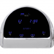 1952-53 Ford Pass Car VFD Digital Gauge Kit - Blue/Teal