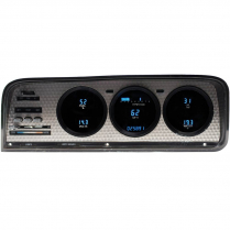1973-85 Jeep Wagoneer & J Trucks VFD Gauge Kit - Blue/Teal