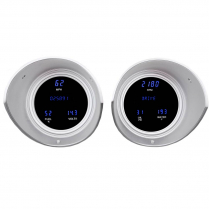 1973-77 Oldsmobile Cutlass VFD Digital Gauge Kit - Blue/Teal