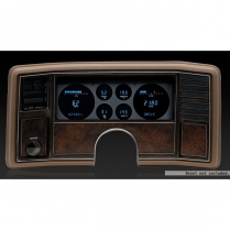 1978-88 Monte 78-87 ElCamino & Malibu VFD Gauges - Blue/Teal