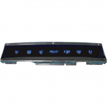 1971-76 Caprice & Impala Digital Gauge Kit - Blue/Teal Lens