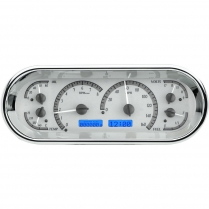 Universal Rounded Rectangle VHX Instrument - Silver/Blue