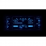 1935-36 & 39 Ford Pass Car VHX Gauge Kit - Black/Blue