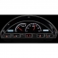 1956 Ford Pickup Truck VHX Gauge Kit - Black/White