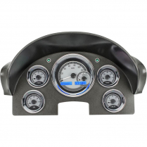 1956 Ford Passenger Car VHX Gauge Kit - Silver/Blue