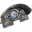 1956 Ford Passenger Car VHX Gauge Kit - Silver/Blue