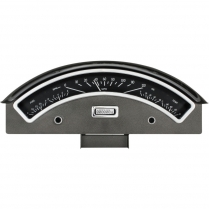 1957 Ford Passenger Car VHX Gauge Kit - Black/White