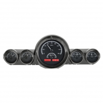 1959-60 Impala & El Camino VHX Gauge Kit - Black Red