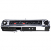 1963-64 Cadillac VHX Gauge Kit - Black/Red Display