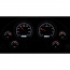 1963-67 Corvette VHX Gauge Kit Black/White