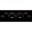 1964-66 Chevy Pickup VHX Gauge Kit - Black/White