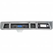 1966 Impala VHX Gauge Kit - Black/Blue