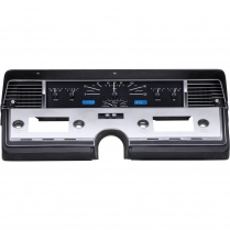 1966-69 Lincoln Continental VHX Gauge Kit - Black/Blue