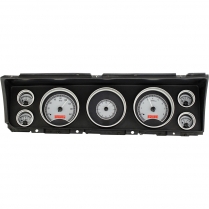 1967 Impala & Caprice VHX Gauge Kit - Silver/Red