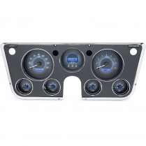 1967-72 Chevy P/U VHX Gauge Kit w/Digital Clock