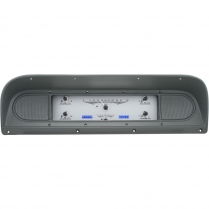 1967-72 Ford Pickup Truck VHX Gauge Kit - Silver/Blue