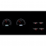 1968 Camaro/Firebird VHX w/Console Gauge Kit - Black/White