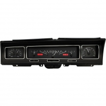 1968 Impala VHX Gauge Kit - Black/Red