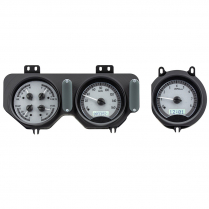 1968 Pontiac GTO VHX Gauge Kit - Silver/White