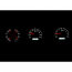 1968 Pontiac GTO VHX Gauge Kit - Silver/White